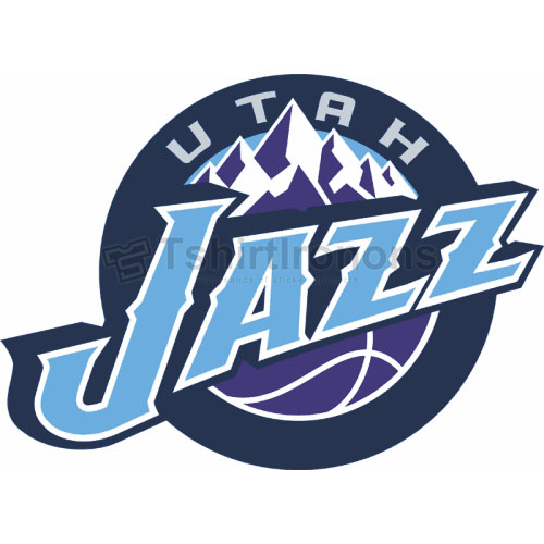 Utah Jazz T-shirts Iron On Transfers N1217 - Click Image to Close